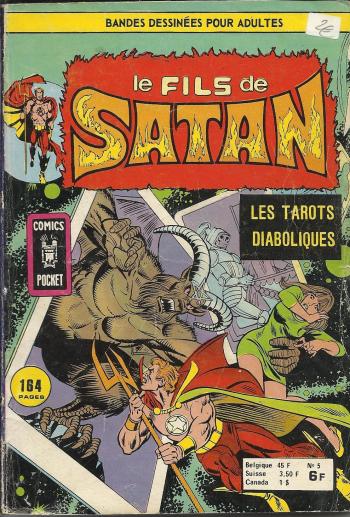 Couverture de l'album Le fils de Satan - 5. Les tarots diaboliques