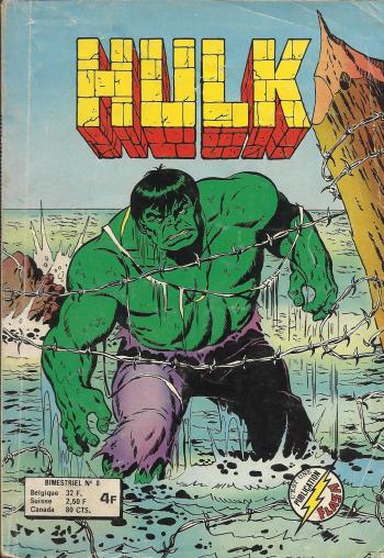Couverture de l'album Hulk (1re Série - Arédit - Flash) - 8. Les ordres de Psyklop