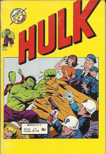 Couverture de l'album Hulk (1re Série - Arédit - Flash) - 12. Un paradis pour Hulk.