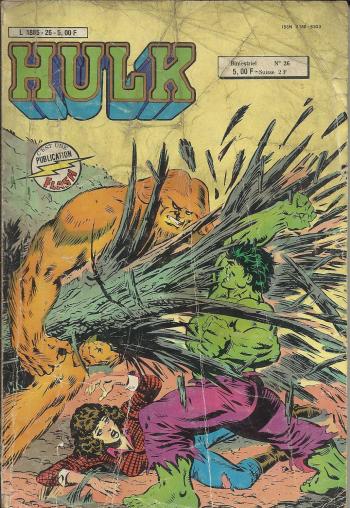 Couverture de l'album Hulk (1re Série - Arédit - Flash) - 26. Sasquatch