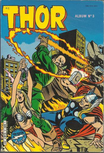 Couverture de l'album Thor (1e Série - Arédit) - INT. Flammes sur Manhattan - Zaran le démoniaque