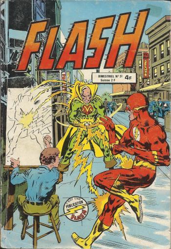 Couverture de l'album Flash (Arédit - Flash) - 51. Le défi du bandit dessiné