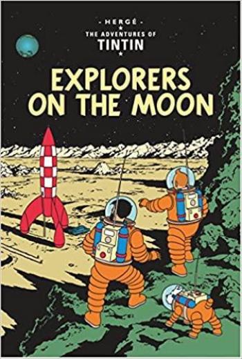 Couverture de l'album The Adventures of Tintin - 17. Explorers on the moon
