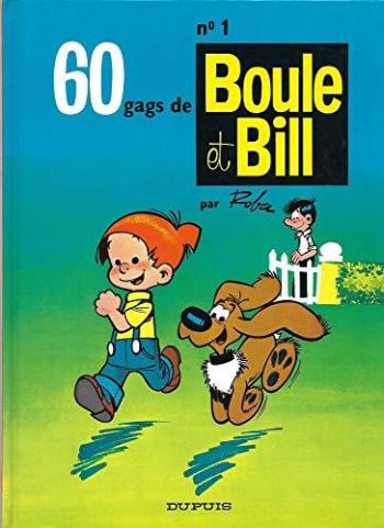 Couverture de l'album Boule & Bill - 1. 60 gags de Boule et Bill n°1