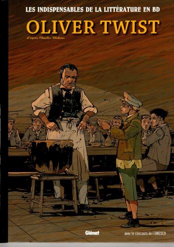 Couverture de l'album Les indispensables de la littérature en BD - 15. Oliver Twist