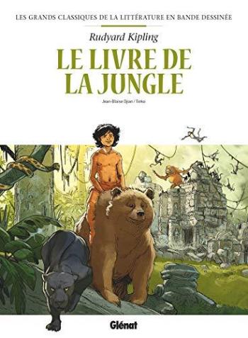Couverture de l'album Les Grands Classiques de la littérature en BD (Glénat) - 7. Le Livre de la jungle