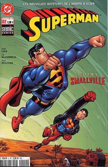 Couverture de l'album Superman (Semic) - 2. Retour à Smallville