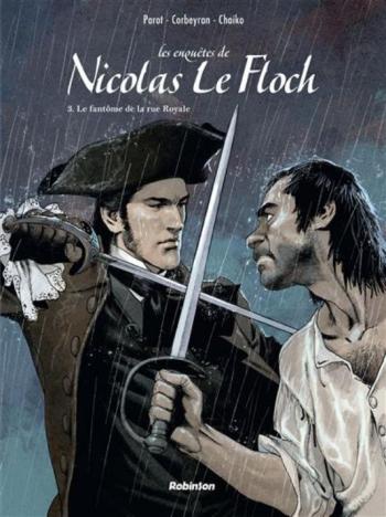 Couverture de l'album Nicolas Le Floch - 3. Le fantôme de la rue Royale