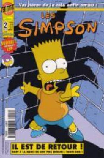 Couverture de l'album Les Simpson (Bongo Comics) - 2. Bart la main froide