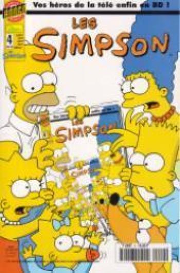 Couverture de l'album Les Simpson (Bongo Comics) - 4. Le dessous des cartes