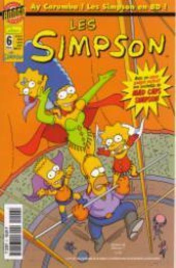 Couverture de l'album Les Simpson (Bongo Comics) - 6. Ay carumba !