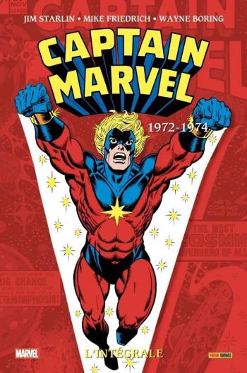Couverture de l'album Captain Marvel - L'intégrale - 3. 1972-1974