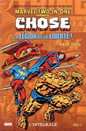 Couverture de l'album Marvel Two-in-One - L'intégrale - 2. La Chose et la Légion de la Liberté - 1975-1976
