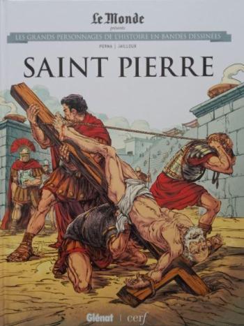 Couverture de l'album Les Grands Personnages de l'Histoire en BD - 44. Saint Pierre
