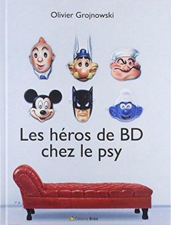 Couverture de l'album Les héros de BD chez le psy (One-shot)