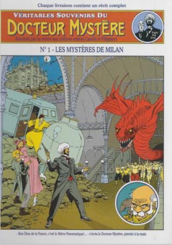 Couverture de l'album Véritables souvenirs du Docteur Mystère - 1. Les mystères de Milan
