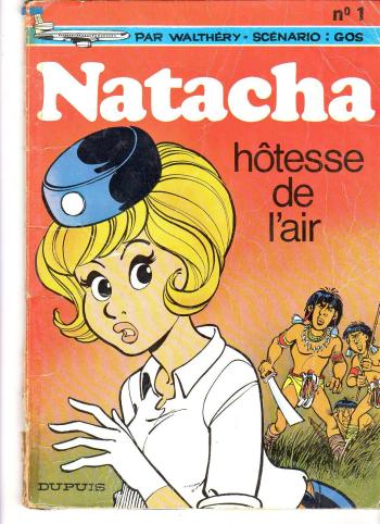 Couverture de l'album Natacha - 1. Hôtesse de l'air