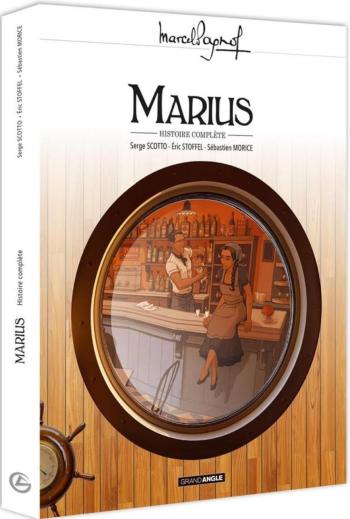 Couverture de l'album La Trilogie marseillaise - COF. Marius - Écrin tomes 1 et 2