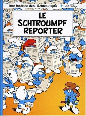 Couverture de l'album Les Schtroumpfs (50 ans - Mini) - 9. Le Schtroumpf reporter