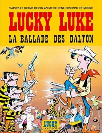Couverture de l'album Lucky Luke (Lucky Comics / Dargaud / Le Lombard) - 17. La ballade des dalton