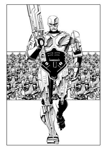 Couverture de l'album TBD: Robocop Vs. Terminator (One-shot)