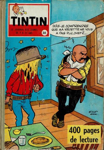 Couverture de l'album Recueil - Le journal de Tintin (Edition FR) - 38. Recueil 38