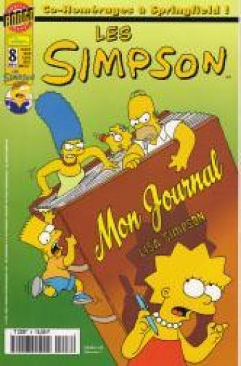 Couverture de l'album Les Simpson (Bongo Comics) - 8. co-homérages à springfield !