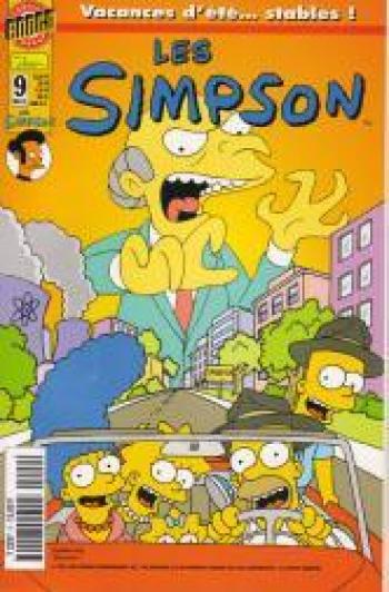 Couverture de l'album Les Simpson (Bongo Comics) - 9. Vacances d'été…stables !