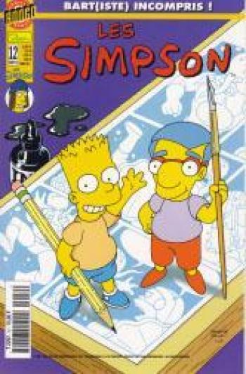 Couverture de l'album Les Simpson (Bongo Comics) - 12. Bart(iste) incompris !