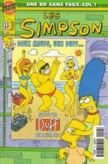 Couverture de l'album Les Simpson (Bongo Comics) - 13. Une bd sans faux-col !