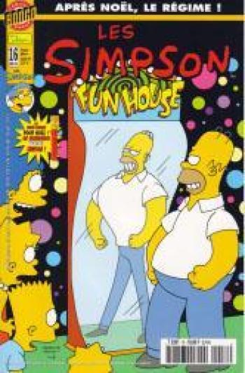 Couverture de l'album Les Simpson (Bongo Comics) - 16. Après noël, le régime !
