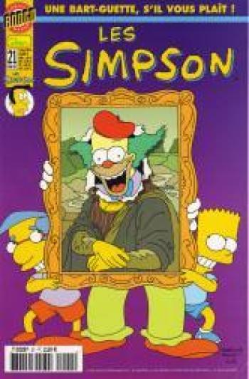 Couverture de l'album Les Simpson (Bongo Comics) - 21. Une bart-guette, s'il vous plaît !