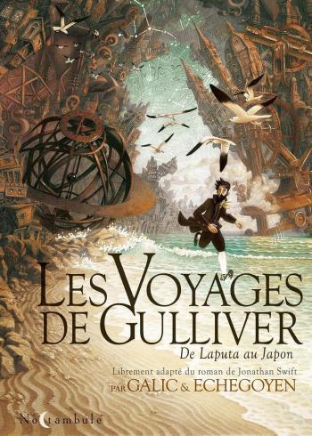 Couverture de l'album Les Voyages de Gulliver - De Laputa au Japon (One-shot)