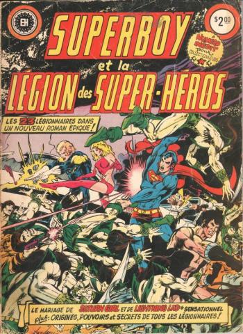 Couverture de l'album Superboy et la legion des super-héros (One-shot)