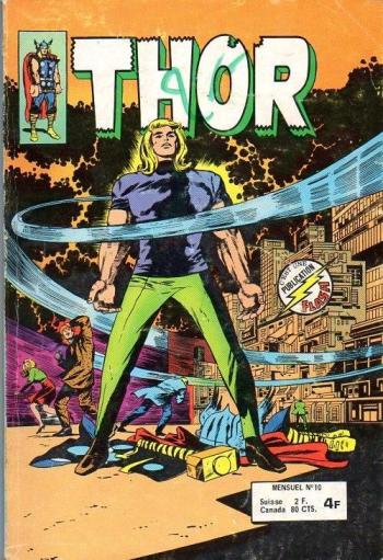 Couverture de l'album Thor (1e Série - Arédit) - 10. Abandonné sur Terre