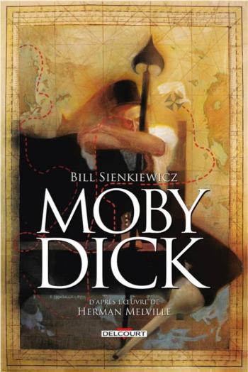 Couverture de l'album Moby Dick (Bill Sienkiewicz) (One-shot)