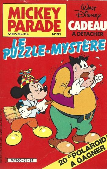 Couverture de l'album Mickey Parade - 31. Le puzzle mystère