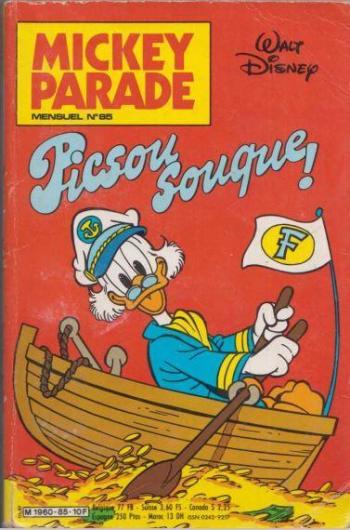 Couverture de l'album Mickey Parade - 85. Picsou souque!