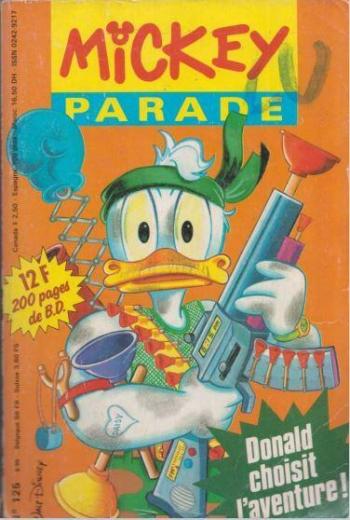 Couverture de l'album Mickey Parade - 125. Donald choisit l'aventure!