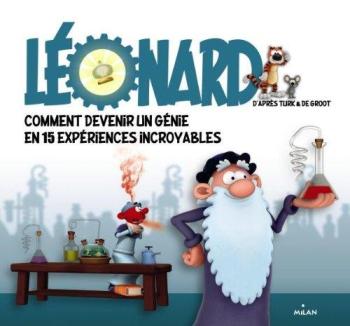 Couverture de l'album Léonard - HS. Comment devenir un génie en 15 expériences incroyables