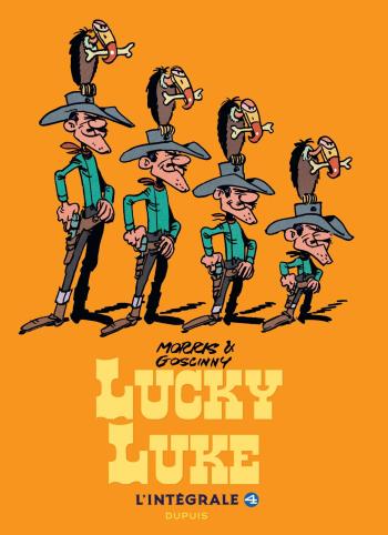 Couverture de l'album Lucky Luke (Intégrales) - INT. L'intégrale 4