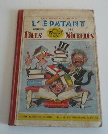 Couverture de l'album L'épatant - Journal des Pieds-Nickelés - INT. Recueil des numéros 31 à 34