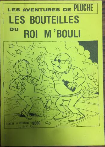 Couverture de l'album Les aventures de Pluche - 1. Les bouteilles du roi M'Bouli