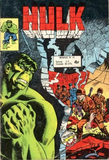 Couverture de l'album Hulk (1re Série - Arédit - Flash) - 15. La menace rampante