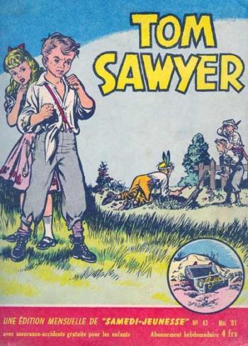 Couverture de l'album Samedi Jeunesse - 43. Tom Sawyer