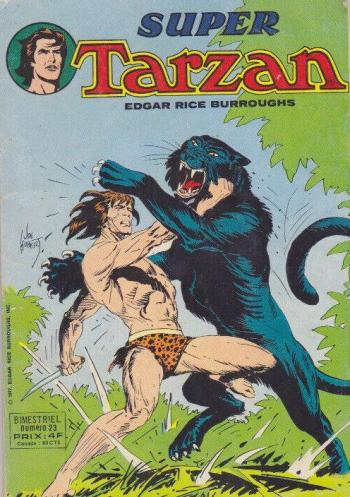 Couverture de l'album Super Tarzan (Sagédition 1973-1978) - 23. Le monstre d'acier