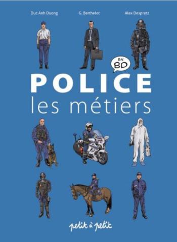 Couverture de l'album Les Métiers en BD - 1. Police