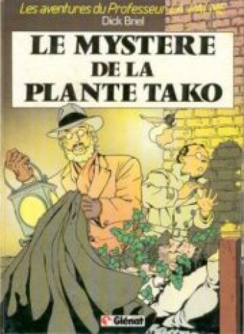 Couverture de l'album Les Aventures du Professeur la Palme - 1. Le mystère de la plante Tako