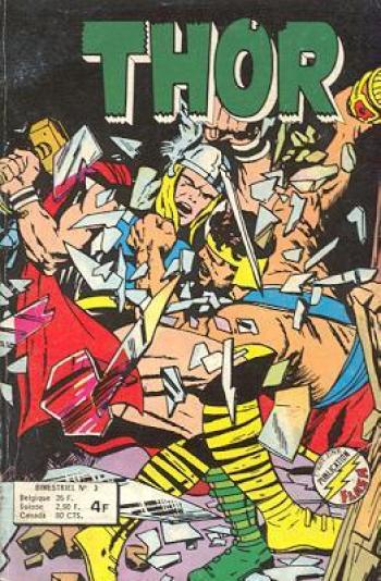 Couverture de l'album Thor (1e Série - Arédit) - 3. Bataille de Titans
