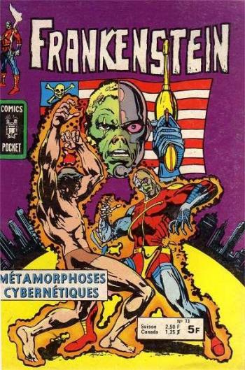 Couverture de l'album Frankenstein (Artima) - 13. Métamorphoses cybernétiques